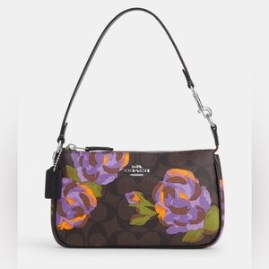 Coach Nolita Shoulder Bag with Floral Design